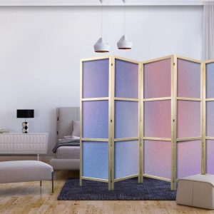 Paravent japonais - Rainbow Gradient - Delicate Multicolored Gradient Resembling Mist