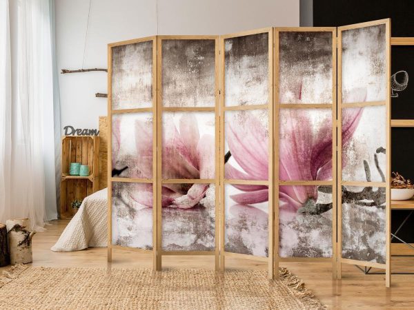 Paravent japonais - Retro Magnolias II