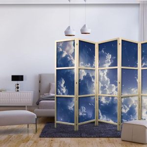 Paravent japonais - Starry Clouds and Delicate Light Over a Corner of the Sky