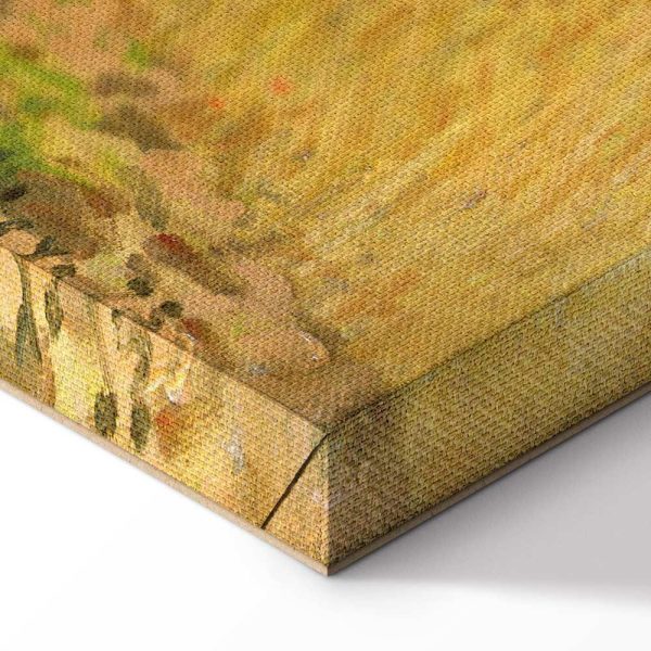 Tableau - Alfred Sisley – Grain fields on the hills of Argenteuil