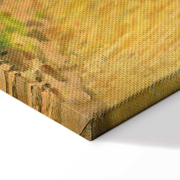 Tableau - Alfred Sisley – Grain fields on the hills of Argenteuil