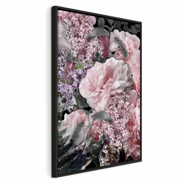 Tableau - Among Flowers (1-part) - Blooming Plants in Nature's Colors