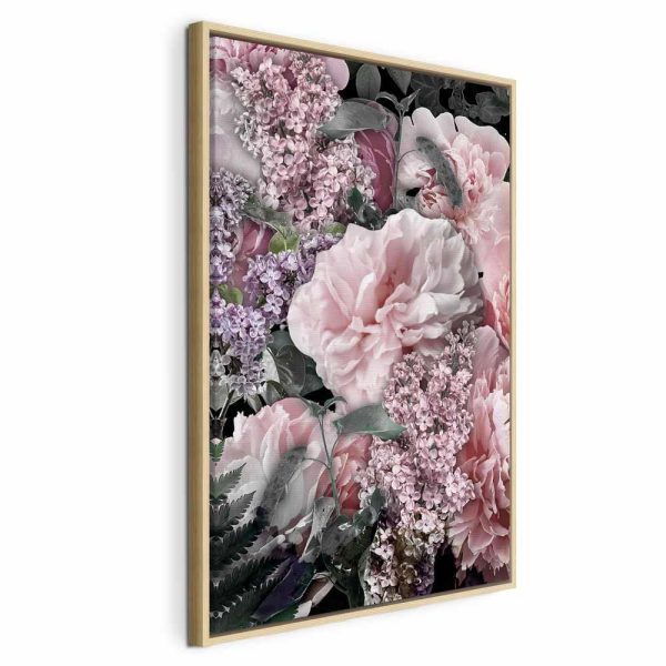 Tableau - Among Flowers (1-part) - Blooming Plants in Nature's Colors