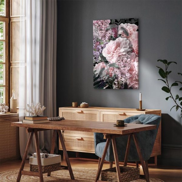 Tableau - Among Flowers (1-part) - Blooming Plants in Nature's Colors