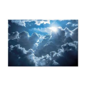 Tableau - Animated Scenery: The Sun Battling with Clouds