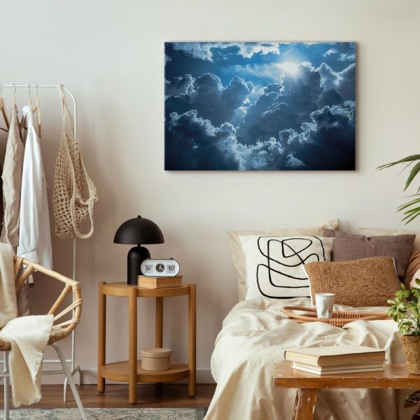 Tableau - Animated Scenery: The Sun Battling with Clouds