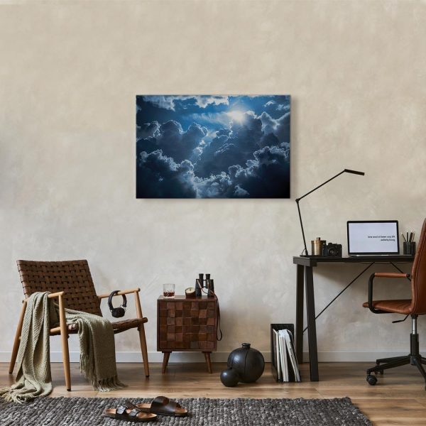 Tableau - Animated Scenery: The Sun Battling with Clouds