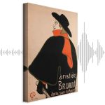 Tableau - Aristide Bruant: Dans son cabaret (1 Part) Vertical