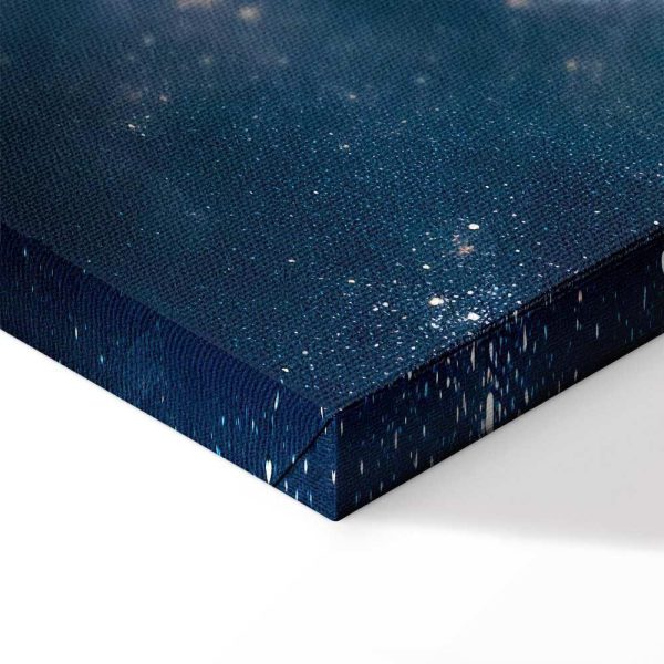 Tableau - Astronomical Wonders: Clouds and Stars in Harmonious Combination