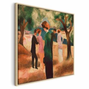 Tableau - August Macke – Lady in Green Jacket