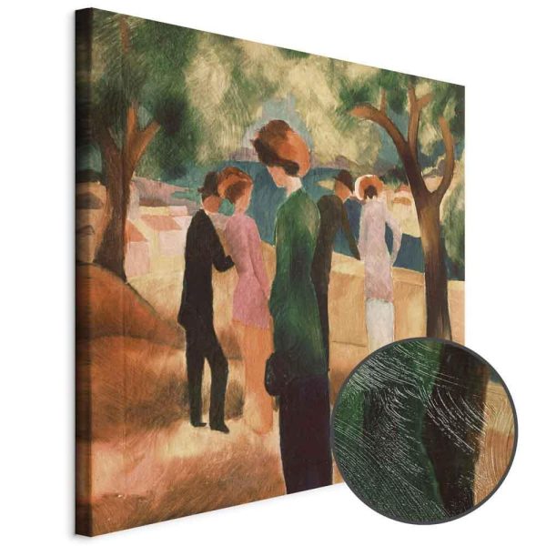 Tableau - August Macke – Lady in Green Jacket