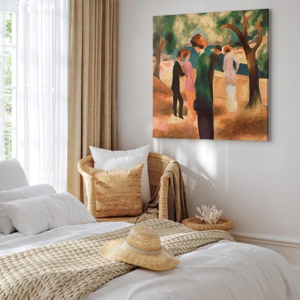 Tableau - August Macke – Lady in Green Jacket