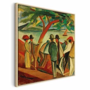 Tableau - August Macke – Spaziergänger am See