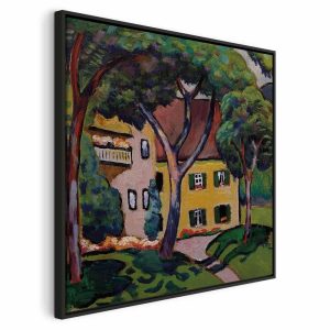 Tableau - August Macke – Staudacherhaus in Tegernsee