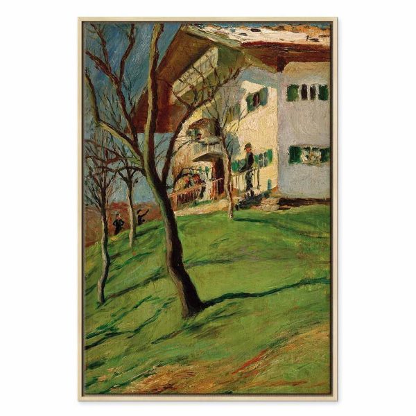 Tableau - August Macke – Unser Häuschen in Tegernsee