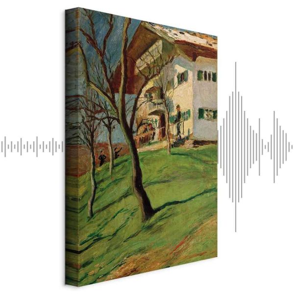 Tableau - August Macke – Unser Häuschen in Tegernsee