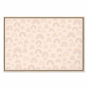 Tableau - August Sky - Various Sizes of Rainbows in Calm Colors