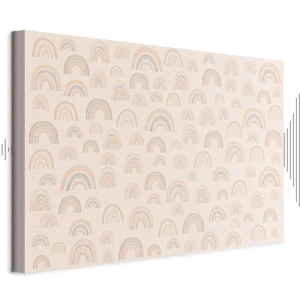 Tableau - August Sky - Various Sizes of Rainbows in Calm Colors