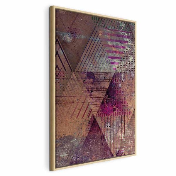 Tableau - Autumn Abstraction (1 Part) Vertical