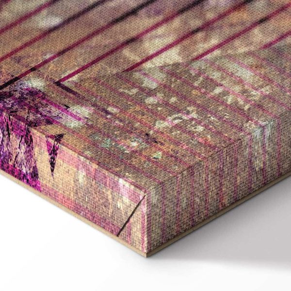 Tableau - Autumn Abstraction (1 Part) Vertical