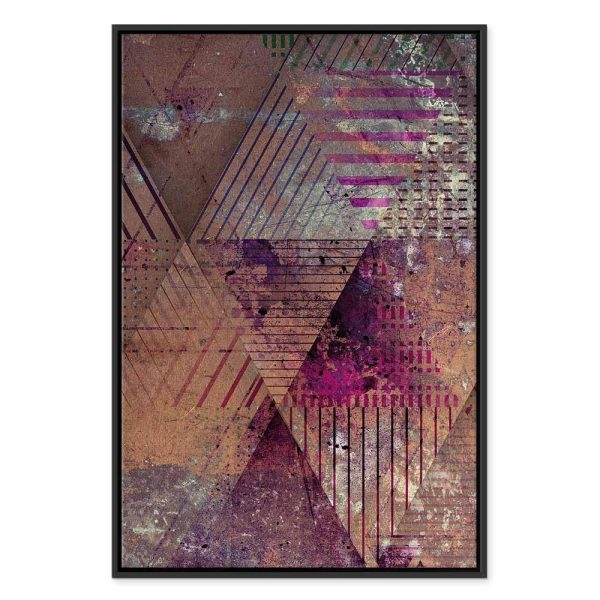 Tableau - Autumn Abstraction (1 Part) Vertical