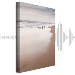 Tableau - Autumn Beach (1 Part) Vertical