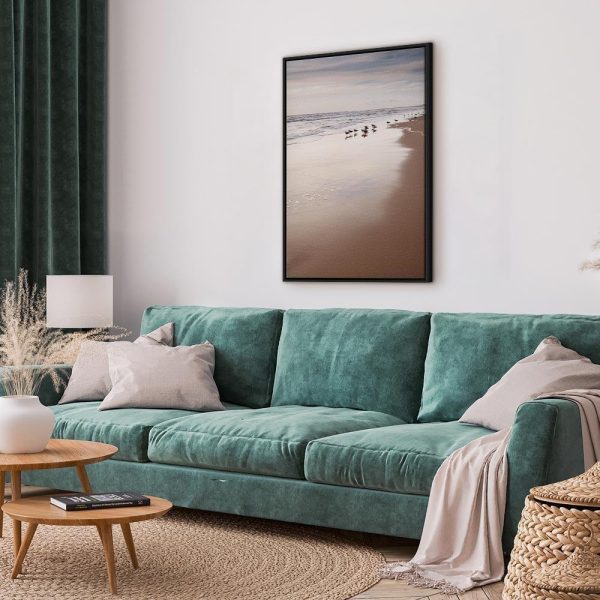 Tableau - Autumn Beach (1 Part) Vertical