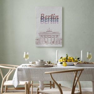 Tableau - Berlin in Watercolours (1 Part) Vertical