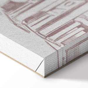 Tableau - Berlin in Watercolours (1 Part) Vertical