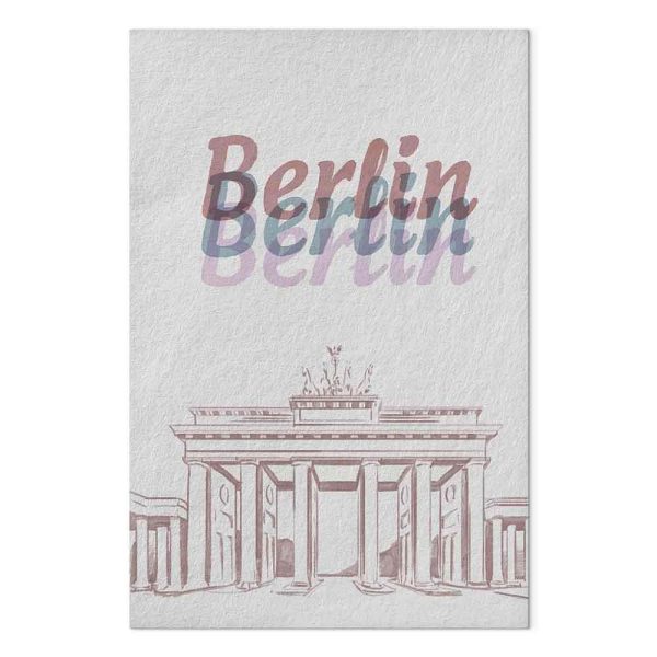 Tableau - Berlin in Watercolours (1 Part) Vertical