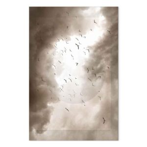 Tableau - Birds in the Clouds (1 Part) Vertical