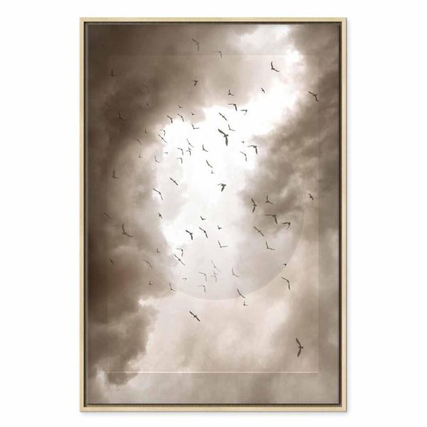 Tableau - Birds in the Clouds (1 Part) Vertical
