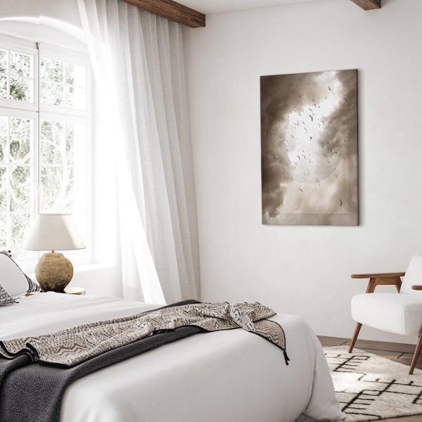 Tableau - Birds in the Clouds (1 Part) Vertical