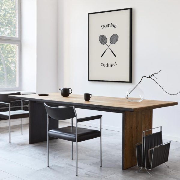 Tableau - Black Badminton Rackets