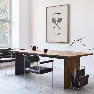 Tableau - Black Badminton Rackets