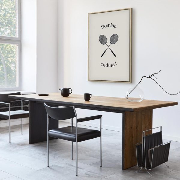 Tableau - Black Badminton Rackets