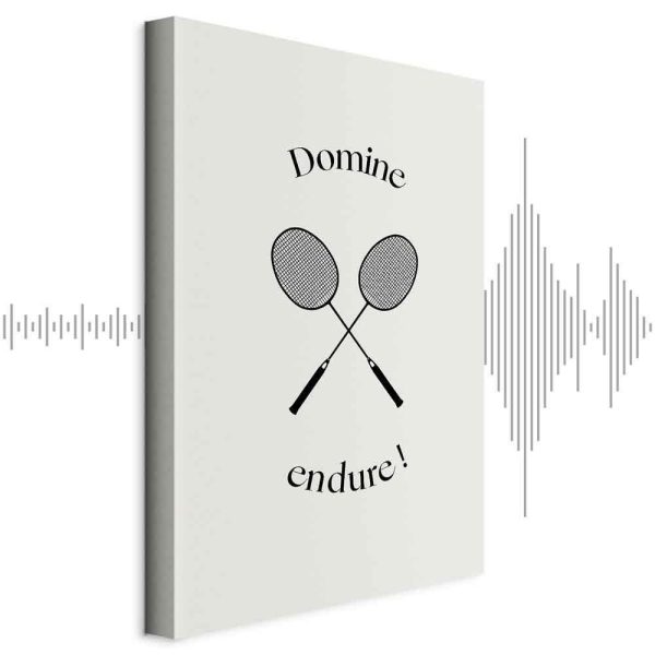 Tableau - Black Badminton Rackets