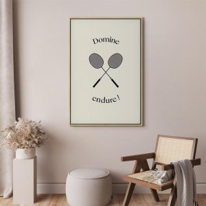 Tableau - Black Badminton Rackets