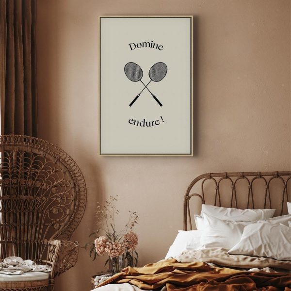 Tableau - Black Badminton Rackets