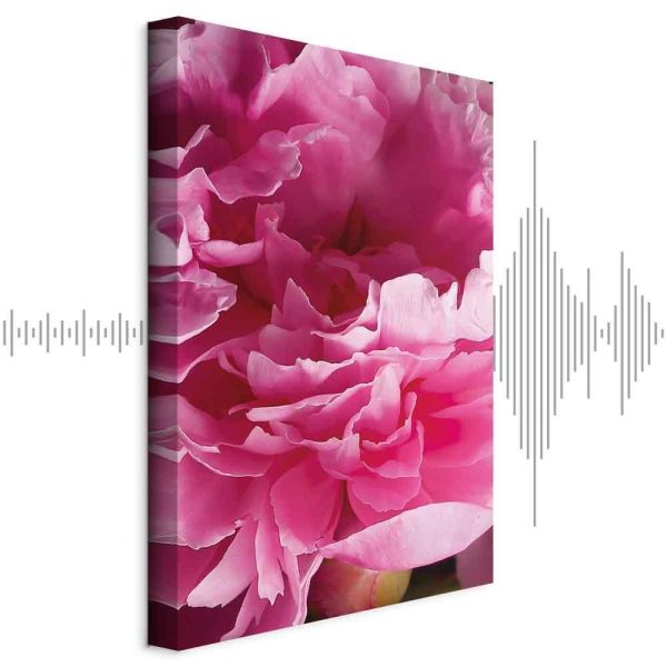 Tableau - Blossom of Beauty (1-part) - Pink Peony Flower Embraced by Nature