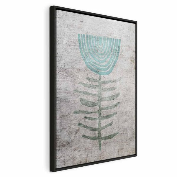 Tableau - Blue Lily (1 Part) Vertical
