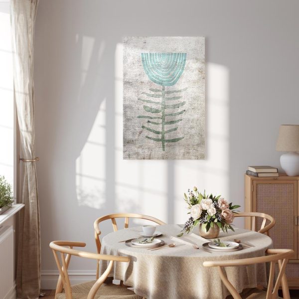 Tableau - Blue Lily (1 Part) Vertical