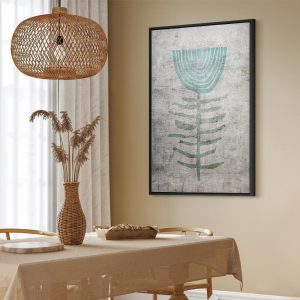 Tableau - Blue Lily (1 Part) Vertical