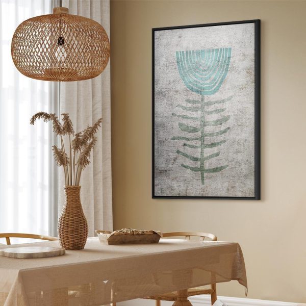 Tableau - Blue Lily (1 Part) Vertical