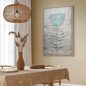 Tableau - Blue Lily (1 Part) Vertical