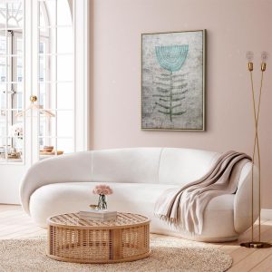 Tableau - Blue Lily (1 Part) Vertical