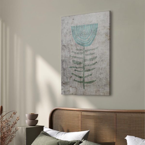 Tableau - Blue Lily (1 Part) Vertical