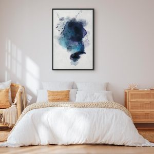 Tableau - Blue Memory (1 Part) Vertical