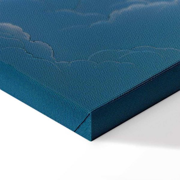 Tableau - Blue Sky Breaking Through White Fluffy Clouds