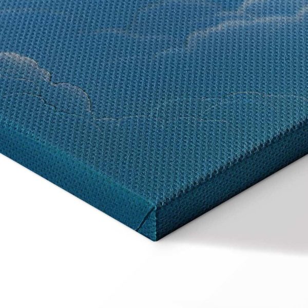 Tableau - Blue Sky Breaking Through White Fluffy Clouds